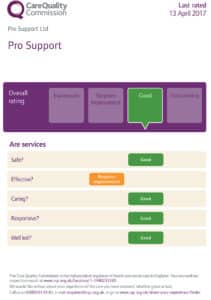 Q Care Quality Ratings